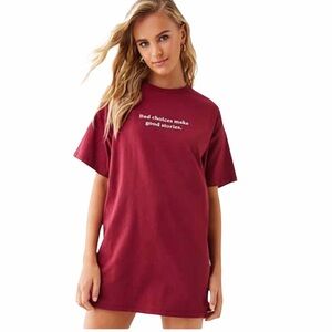 Graphic oversized tee